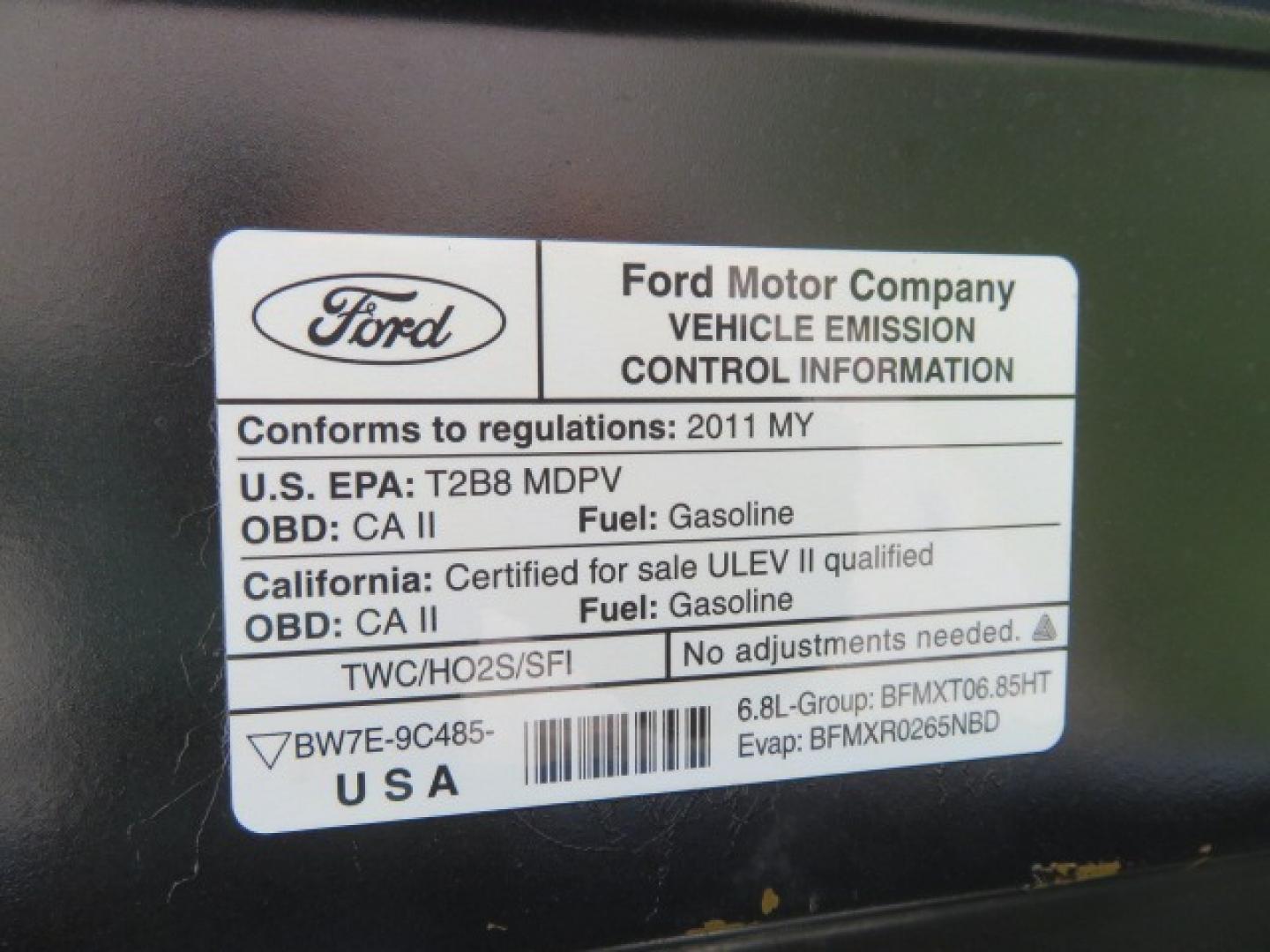 2011 Dark Blue /Gray Ford E-Series Wagon E-350 XLT Super Duty (1FBNE3BS4BD) with an 6.8L V10 SOHC 20V engine, located at 4301 Oak Circle #19, Boca Raton, FL, 33431, (954) 561-2499, 26.388861, -80.084038 - You are looking at a Gorgeous 2011 Ford Econoline E350 XLT Norcal Max High Top Handicap Wheelchair Conversion Van with 6.8L V10, 15K Original Miles, 9 Inch Lowered Floor, Braun UVL Side Entry Wheelchair Lift, Remote Control Power Side Entry Doors, Expanded Side Entry Doors, Q Straint Tie Down, Syste - Photo#92